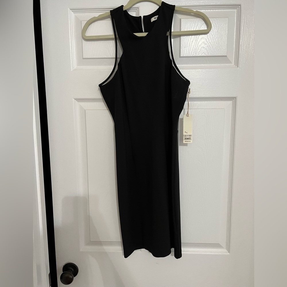 Bb Dakota black mini fitted dress